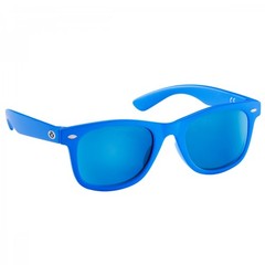 Flying Fisherman Pinfish Jr Angler Kids Sunglasses – Matte Blue/Blue Mirror