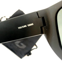 NEW BOLLE VULTURE SUNGLASSES Matte Black Frames w/ Grey TNS Cat 3 Lenses