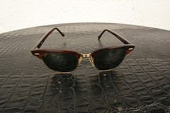 Ray Ban Bausch & Lomb B&L W0366 Round Sunglasses Clubmaster USA 48mm 135mm