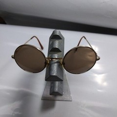 Emporio Armani Round Sunglasses Gold Frame