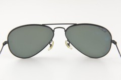 RAY-BAN RB 3025 AVIATOR LARGE METAL 002/58 58-14 3P sunglasses Black POLARIZED