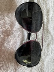 Costa Replica Men Aviator Sunglasses Black Plastic Frame Gray Tinted Lenses 580P