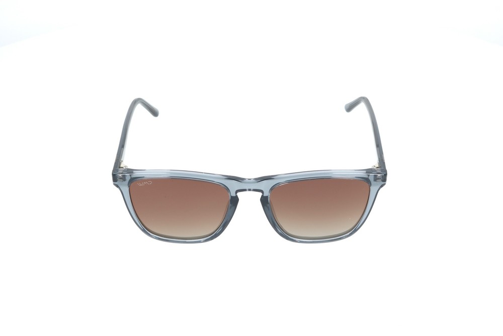 WMP Wesley Blue Square 1024 Polarized Sunglasses 53-21-150