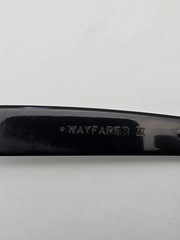 Ray-Ban B&L L1724 Wayfarer II Polished Ebony Black Sunglasses Frame w/ Case 54mm