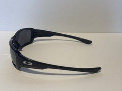 Rare Oakley Fives Squared NY Yankees Edition Black Sunglasses w/ Baseball Pouch.