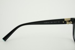 New! TF 2254-B-U 8361 Versace Polished Black Crystal 54-17-140 Eyeglasses Frames