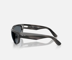 Ray-Ban Mega Balorama Striped Polished/B-15 Grey Sunglasses RB2289