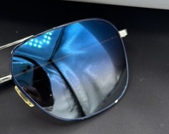 Maui Jim Kami MJ 778-06A Silver Sunglasses Gray Polarized SEE DETAIL