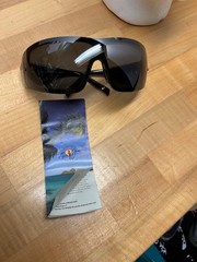 Maui Jim MJ-512-02 Sport Sunglasses – Polarized Lens – Very Nice
