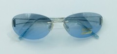 One SUNGLASSES UV400 100%UV Block Silver Metal Frame+Lens Different Color (M26)