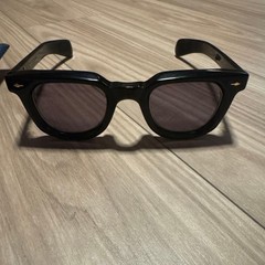 JACQUES MARIE MAGE Vendome Glasses Black 147mm Square Used w/Frames from JP