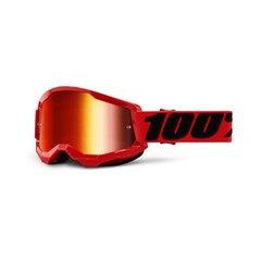 100% Strata 2 Motocross & Mountain Bike Goggles – MX and MTB Racing Protectiv…