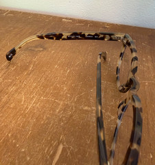 SALT. Optics James in Blonde Havana Tortoise Optical Eye Glasses AR coated lense