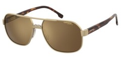 CARRERA SUNGLASSES C FLEX 12/G/S AOZ MT GOLD 60MM
