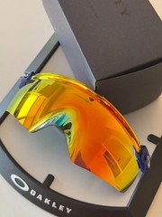 Oakley Sunglasses QNTM Kato OO9481D-0556 Crystal Blue Frame W/ PRIZM Ruby IN BOX