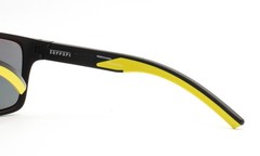 Ferrari Scuderia Sunglasses Matte Black Polarized Gray FZ6015U 504/81 with Pouch