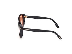 Tom Ford FT1182 05E Achilles injected Black Other Brown 00 mm Men’s Sunglasses