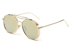 Sunglasses Mens Womens Thick Frame Oversized Round Oval Pilot Fashion Designer