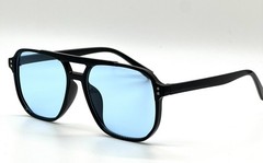 Sunglasses Oceanic Blue Lens Men Shades Elegant Retro Stylish Fashion Hip Hop