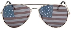 3 PAIRS BLACK Aviator USA American Flag Sunglasses United States stars stripes