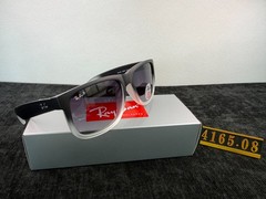 Ray-Ban RB4165 Justin Sunglasses, Black Gradient Frame, Grey Gradient Polarized