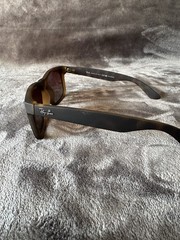 New Ray-Ban Justin Rb4165 Polarized 54mm Matte Havana Brown Gradient Sunglasses
