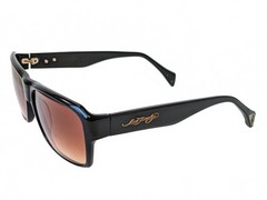 Ed Hardy Hand-made Sunglasses China | Rectangular Black