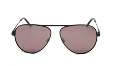 Revo Sunglasses Metro Satin Black Frame / Rose Brown POLARIZED Lens 60mm NEW