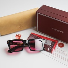 Jacques Marie Mage QUENTIN Sunglasses Havana/Pink 50-22-149mm With Case New