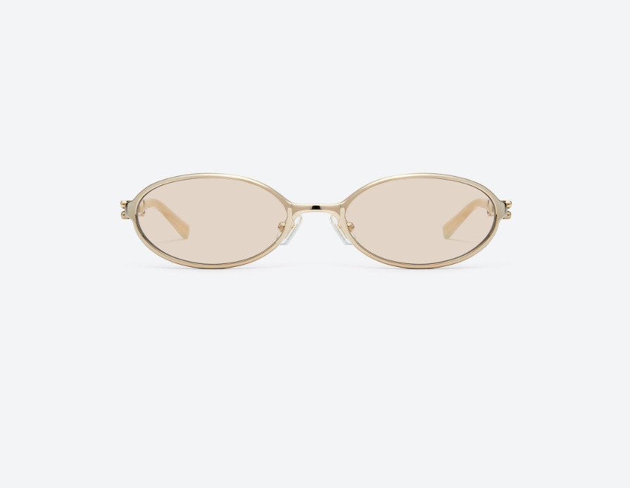 NEW Gentle Monster KARINA Veggie Collection Oatt 031 Gold Brown Authentic