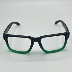 Oakley Holbrook Matte Jade Fade Burgundy O Icon Frames Only Sunglasses OO9102