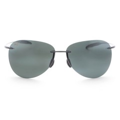 Maui Jim Men’s Sugar Beach 63 mm Black Sunglasses MJ0421S-001