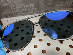 VTG RARE Maui Jim Aviator MJ193-2M Matte Black Japan Polarized Sunglasses 140mm
