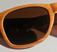 Jornik Connectwise Wood Grain Look Classic Sunglasses W/ Case