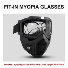 Windproof Motorcycle Goggles Riding Glasses UV Protection Snowboard Eyewear
