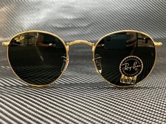 RAY BAN RB3447 919631 Gold Round 50 mm Men’s Sunglasses