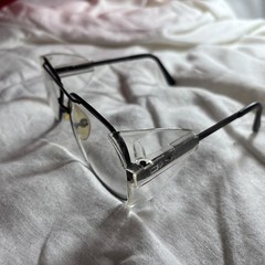 Vintage Crews Architect Z87 Safety Glasses Aviator 147 mm