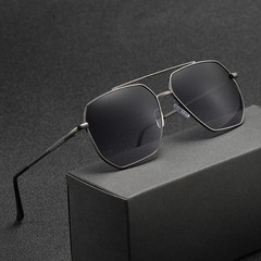 New Fashion Men Sunglasses Pilot Classic Driving Sun Glasses Metal Frame Mirror