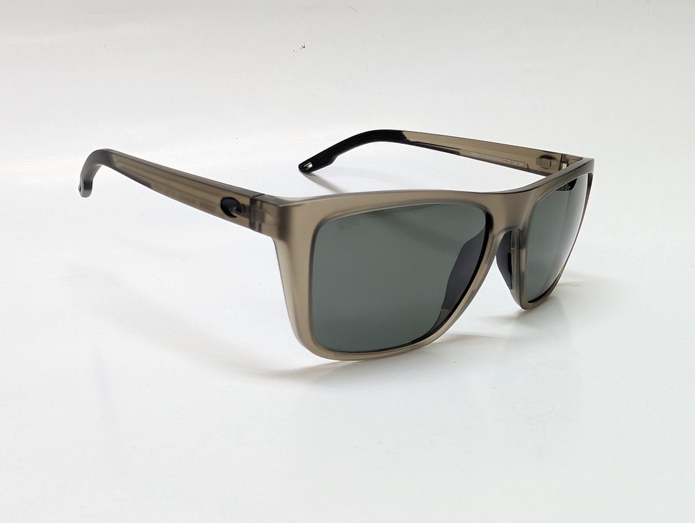 Costa Del Mar Mainsail XL sunglasses matte brown smoke gray 580 glass lens