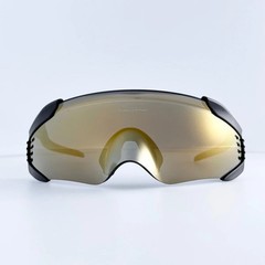 Oakley Velo Kato OO9501 Matte Black Frame Brown Yellow Lens Sports Sunglasses