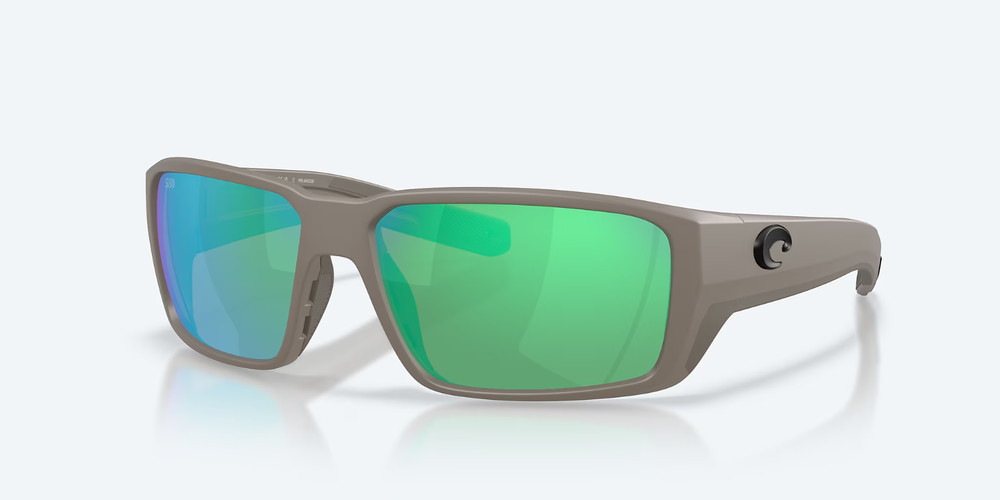 Costa Del Mar Sunglasses FANTAIL PRO Olive Shale / Green Mirror POLARIZED 580G