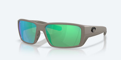Costa Del Mar Sunglasses FANTAIL PRO Olive Shale / Green Mirror POLARIZED 580G