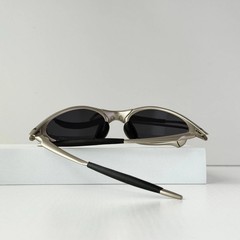 Oakley Penny X-Metal Sunglasses Silver Frame Black Lens ClassicIN BOX