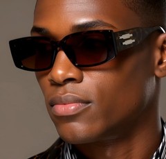 Casual Sunglasses Men Sunglasses Vintage White Frame Outfit Lentes Gafas Humbres