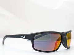 Nike Sunglasses Rabid 22 E DV2152 010 Black Frames w/ Red Mirror Lenses 62mm