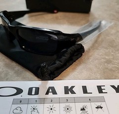 🔥 NEW Authentic Oakley O009238-923804BLACK Fives Squared Sunglasses 54-20 BLACK