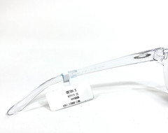 Oakley Sunglasses Sylas OO9448-2957 Polished Clear Frames w/ Prizm Black Lenses
