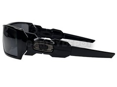 ✅🕶️ OAKLEY OIL RIG 009081 POLISHED BLACK/BLACK IRIDIUM POLARIZED SUNGLASSES (4)