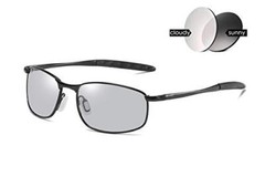 Classic Polarized Photochromic Sunglasses Driving Photosensitive Glasses B2444