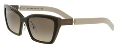 PRADA SPR14X 03C-3D0 BROWN/LIGHT BROWN GRADIENT LENS AUTHENTIC SUNGLASSES 56-18